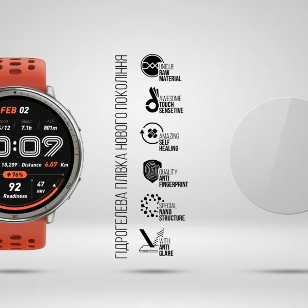 Фото - Захисна плівка для смарт-годинника Armorstandart Matte for Amazfit Active 2 6 шт. (ARM91945)
